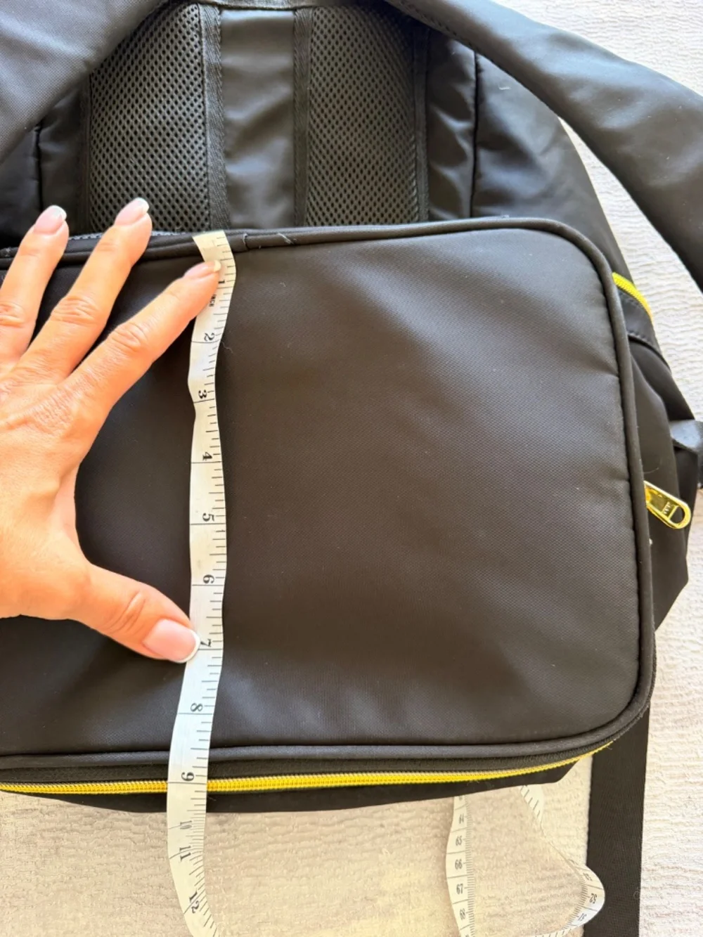 SPSM Basic Black Gold Backpack Gymnastics Sport